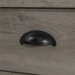 June Rustic Transitional Square Nightstand With Lower Shelf - Saracina Home -Saracina Home GUEST 01bdf2c5 8d84 4635 a9bd 91e1fd294902