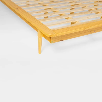 Boho Solid Wood King Platform Bed - Saracina Home 7 Boho Solid Wood King Platform Bed - Saracina Home - Image 5