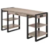 60" Industrial Transitional Tech Desk With USB - Saracina Home -Saracina Home GUEST 0d7ad33e ef67 4406 b5c4 ea54210958e3
