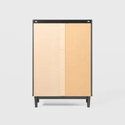 Mid-Century Modern Solid Wood 6 Drawer Vertical Dresser - Saracina Home -Saracina Home GUEST 0d860376 3d47 4560 a207 90b9238f613f