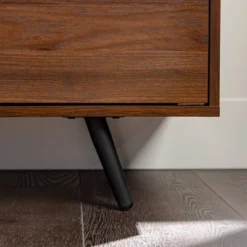 2 Door Mid-Century Modern Wood Storage TV Stand For TVs Up To 80" - Saracina Home -Saracina Home GUEST 0e4fdc3f f934 43f3 8755 649cf8a49bb2