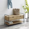 Modern 2 Drawer Storage Entry Bench - Saracina Home -Saracina Home GUEST 17d0e894 2dbf 4362 b8e6 072d9e162252