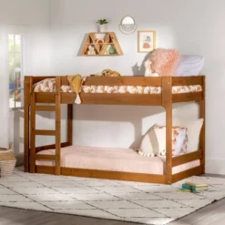 Twin Over Twin Indy Contemporary Solid Wood Bunk Bed - Saracina Home -Saracina Home GUEST 2af59cae d4a0 4283 93f1 0029703a5188