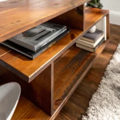 Rustic Modern Solid Wood TV Stand For TVs Up To 50" Amber - Saracina Home 9 Rustic Modern Solid Wood TV Stand For TVs Up To 50" Amber - Saracina Home -Saracina Home GUEST 2ce444ca fd8a 4490 9c32 7b50cb90b894