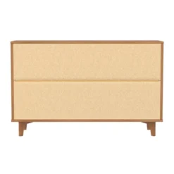 Mid-Century Modern Groove Wood 6 Drawer Dresser - Saracina Home -Saracina Home GUEST 2d7f1595 bb06 4f69 bbcf f8f3efce41a8