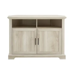 Grooved Door Corner TV Stand For TVs Up To 45" - Saracina Home 19 Grooved Door Corner TV Stand For TVs Up To 45" - Saracina Home -Saracina Home GUEST 3313742c eb60 460f bd14 7a98b04aa345