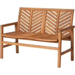 Slatted Chevron Acacia Wood Patio Loveseat – Saracina Home 25 Slatted Chevron Acacia Wood Patio Loveseat – Saracina Home -Saracina Home GUEST 33873c7b bfaa 4d03 aac2 a9add91abdf4