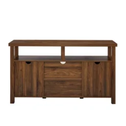 Modern Farmhouse Highboy Double Grooved Door TV Stand For TVs Up To 65" - Saracina Home 16 Modern Farmhouse Highboy Double Grooved Door TV Stand For TVs Up To 65" - Saracina Home -Saracina Home GUEST 33eabb5f 729c 4fe2 a45b 0dd9a4b8651d