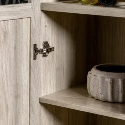 68" Boho Modern Tall Storage Wood Cabinet - Saracina Home -Saracina Home GUEST 47871c4d 5d6c 409b aebc bf2c3bcb9bdc