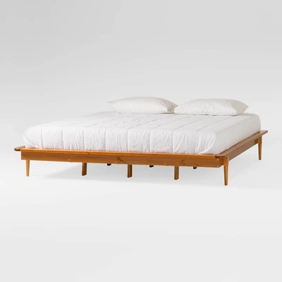 Boho Solid Wood King Platform Bed - Saracina Home 16 Boho Solid Wood King Platform Bed - Saracina Home - Image 14