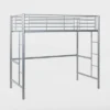 Twin Size Metal Platform Loft Bed - Saracina Home -Saracina Home GUEST 5a2a6400 da9a 4c70 a016 6c680184c7f3