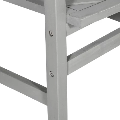 Slatted Chevron Acacia Wood Patio Loveseat – Saracina Home 17 Slatted Chevron Acacia Wood Patio Loveseat – Saracina Home - Image 15