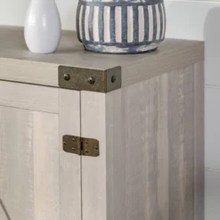 Clarabelle Farmhouse Barn Door TV Stand For TVs Up To 60" - Saracina Home -Saracina Home GUEST 660edb65 52d8 4391 b781 a8901daeed35