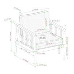 Saracina Home Modern Boho Eucalyptus Outdoor Spindle Arm Chair With Cushions 13 Saracina Home Modern Boho Eucalyptus Outdoor Spindle Arm Chair With Cushions -Saracina Home GUEST 67fb8d67 9433 4ba7 9c37 a5cdd01a13e8