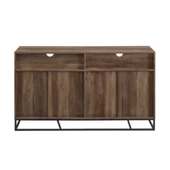58" 4 Door Contemporary Storage Console Sideboard - Saracina Home -Saracina Home GUEST 69b94c38 9b20 4626 8fee 903639929fc2