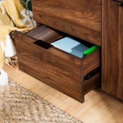 Rockwell Modern Storage TV Stand For TVs Up To 43" Brown - Saracina Home 18 Rockwell Modern Storage TV Stand For TVs Up To 43" Brown - Saracina Home -Saracina Home GUEST 69ed2600 0bdb 4b65 aea0 88fe5388620c