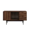 Timothy Modern Lifted Triple Storage Sideboard Dark Walnut - Saracina Home -Saracina Home GUEST 6acc6e9c 843a 473e b7e7 2c5a0bd788bd