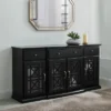 Selma Transitional 3 Tiered Ornate Fretwork Door Sideboard - Saracina Home -Saracina Home GUEST 723c1bc3 12e9 4592 ad72 401e4138ac68