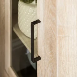 Glass Door Electric Fireplace Corner TV Stand For TVs Up To 50" - Saracina Home -Saracina Home GUEST 7411af20 eaad 4492 81b5 8ec7d38e4894