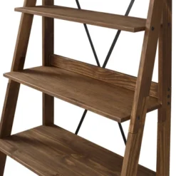 68.25" Boho 4 Tier Solid Wood Ladder Bookshelf Plant Stand - Saracina Home 20 68.25" Boho 4 Tier Solid Wood Ladder Bookshelf Plant Stand - Saracina Home -Saracina Home GUEST 797a1992 1985 4a2b b8dd d8f196676df1