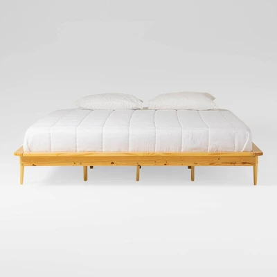 Boho Solid Wood King Platform Bed - Saracina Home 13 Boho Solid Wood King Platform Bed - Saracina Home - Image 11