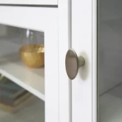 Glass Door Traditional Highboy TV Stand For TVs Up To 58" - Saracina Home -Saracina Home GUEST 82166dac 88cb 4229 8ad0 817974be84cc