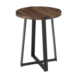 Wrightson Urban Industrial Faux Wrap Leg Round Side Table - Saracina Home 18 Wrightson Urban Industrial Faux Wrap Leg Round Side Table - Saracina Home -Saracina Home GUEST 85175990 d6ce 4a98 b921 b0ae1f64a193