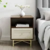 Jones Modern 1 Drawer Nightstand With Cubby - Saracina Home -Saracina Home GUEST 91162ade cc1b 4571 afb1 254163ac1f1c