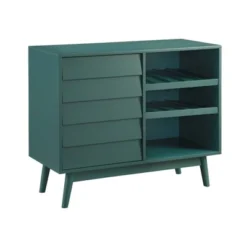 Mid Century Modern Bar Cabinet With Angled Legs - Saracina Home -Saracina Home GUEST 93b90414 59e6 4783 8a36 8787f310e36c