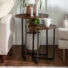 2pc Glam V Leg Nesting Side Tables - Saracina Home -Saracina Home GUEST 9836668f 1f42 4aa7 8b7b 911cda0de694
