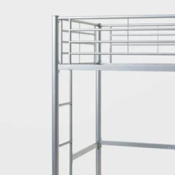 Twin Size Metal Platform Loft Bed - Saracina Home -Saracina Home GUEST a32c844d 4fae 42bb a9fd c7c5c3fd20a0