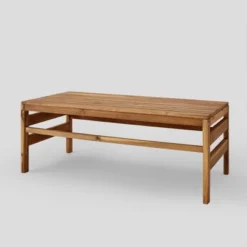 Outdoor Acacia Wood Slatted Coffee Table - Saracina Home -Saracina Home GUEST a49e20eb 4974 43aa 9ca9 402c859d088f