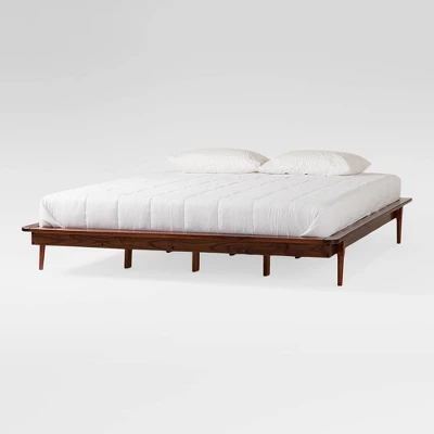 Boho Solid Wood King Platform Bed - Saracina Home 17 Boho Solid Wood King Platform Bed - Saracina Home - Image 15