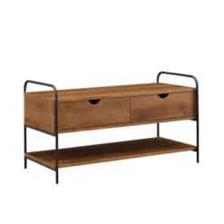 Modern 2 Drawer Storage Entry Bench - Saracina Home -Saracina Home GUEST abd502cb d546 4836 85b1 69b1749b1a09