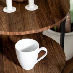 2pc Glam V Leg Nesting Side Tables - Saracina Home -Saracina Home GUEST ac56deae cf88 4a3a 8c2c 0b3134e9f6d9