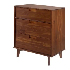 Mid-Century Modern Wood 3 Drawer Dresser - Saracina Home 22 Mid-Century Modern Wood 3 Drawer Dresser - Saracina Home -Saracina Home GUEST be6f0fe3 dfe4 4f88 9be5 36b84702fe9c