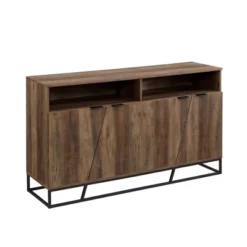 58" 4 Door Contemporary Storage Console Sideboard - Saracina Home -Saracina Home GUEST bec8a305 7274 488d 8649 cb82de85e72d