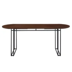 71" Phyllis Modern Drop Leaf Dining Table Walnut - Saracina Home -Saracina Home GUEST c1a3f38c f2d2 470d ba9e b5f48f56cd10