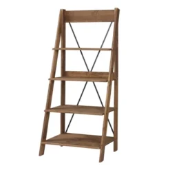 68.25" Boho 4 Tier Solid Wood Ladder Bookshelf Plant Stand - Saracina Home 23 68.25" Boho 4 Tier Solid Wood Ladder Bookshelf Plant Stand - Saracina Home -Saracina Home GUEST c869c4b2 7d23 4772 9ba1 7d8e83863675