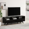 Mid-Century Modern Low TV Stand With Storage For TVs Up To 80" - Saracina Home -Saracina Home GUEST c9195478 00b9 4bdd a971 22a53520672b