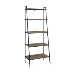 72" Open Storage Ladder Bookshelf - Saracina Home -Saracina Home GUEST dddf099f c715 4168 ae74 2f35cfd732ba