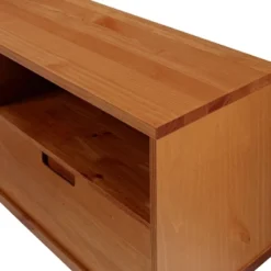 Cara 3 Drawer Mid-Century Modern 3 Drawer TV Stand For TVs Up To 80" - Saracina Home -Saracina Home GUEST e0183665 dd1d 42d0 8742 7dfa827048d2