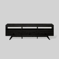 Mid-Century Modern Low TV Stand With Storage For TVs Up To 80" - Saracina Home -Saracina Home GUEST ec901ab5 9350 4b15 86b2 b7306c0b8c23