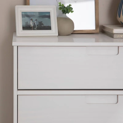 Mid-Century Modern Wood 3 Drawer Dresser - Saracina Home 6 Mid-Century Modern Wood 3 Drawer Dresser - Saracina Home - Image 4