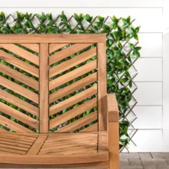 Slatted Chevron Acacia Wood Patio Loveseat – Saracina Home 31 Slatted Chevron Acacia Wood Patio Loveseat – Saracina Home -Saracina Home GUEST ee7aca78 cc7a 49fa b19f 796caa3028c9