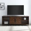 Whitton Modern Transitional Geometric 2 Door TV Stand For TVs Up To 80" - Saracina Home