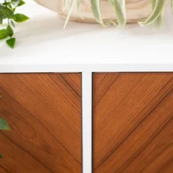 Angelo Modern Bookmatch 4 Door Sideboard - Saracina Home -Saracina Home GUEST f233695f b1bd 43ec b967 91b1aa8a812d