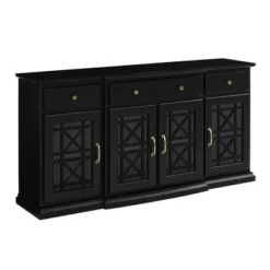 Selma Transitional 3 Tiered Ornate Fretwork Door Sideboard - Saracina Home -Saracina Home GUEST f6423bcf f2e1 43df 8611 c33e28fdaaab