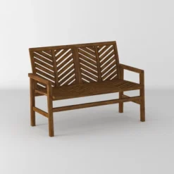Slatted Chevron Acacia Wood Patio Loveseat – Saracina Home 38 Slatted Chevron Acacia Wood Patio Loveseat – Saracina Home -Saracina Home GUEST fd45a857 958f 4159 adac aad875aded8e