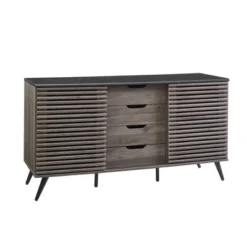 Alvita Boho Slatted Siding Door Sideboard - Saracina Home -Saracina Home GUEST fe419ee6 1c08 4e05 8569 d919f402b3cf